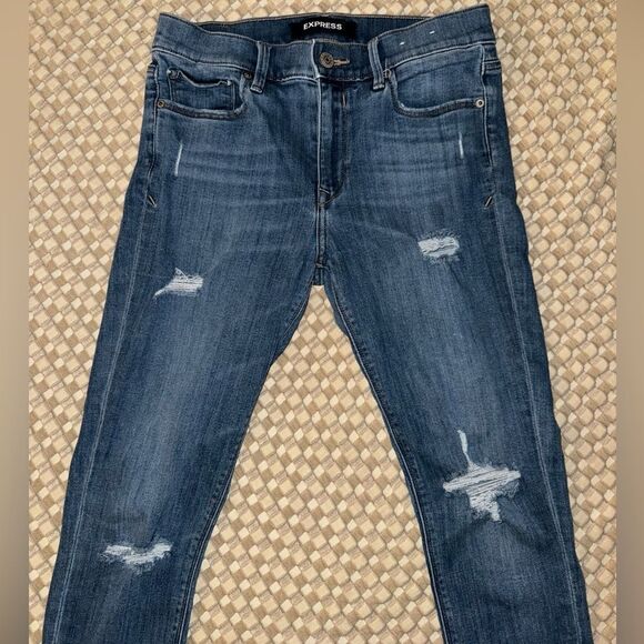 EXPRESS Cropped Legging Jeans 👖 - Picture 5 of 7